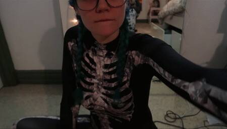 Four Frustrated Skeleton Orgasms