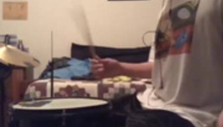 Parents Fucking Loud in the other room while I’m playing drums