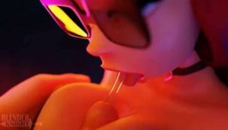 Velma Halloween Animation (Blenderknight, LewdHeart)