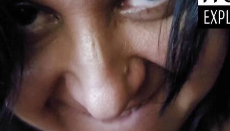 Superblowjob and cumshot in the mouth of the number one Italian slut