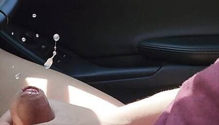 Driving and accidentally cumming