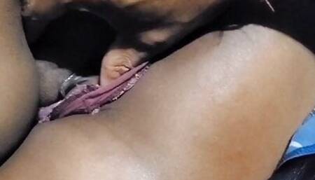 Fingering My Indian Slut wife Pussy