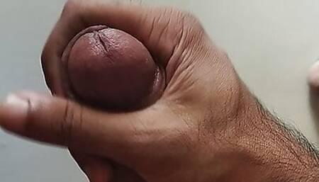 Jurking penis cum shot on floor awesome feel
