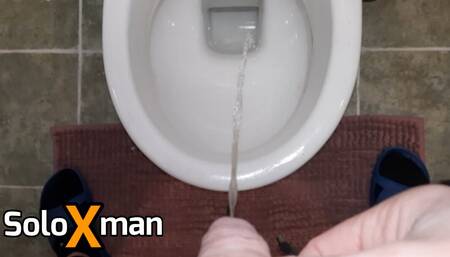 Peeing in the toilet - SoloXman