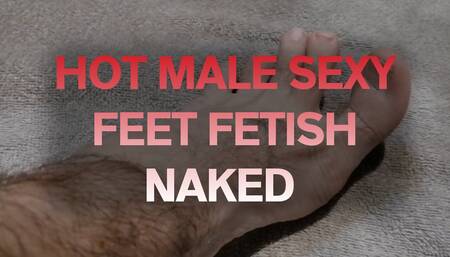 SEXY MALE FOOT FETISH NAKED BATROOM