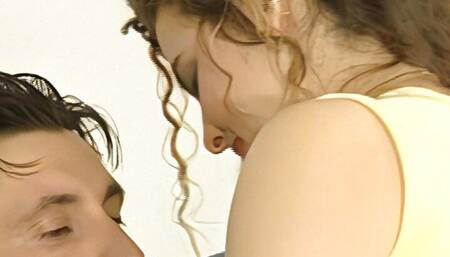Junge brunette fickt und blaesst bei casting