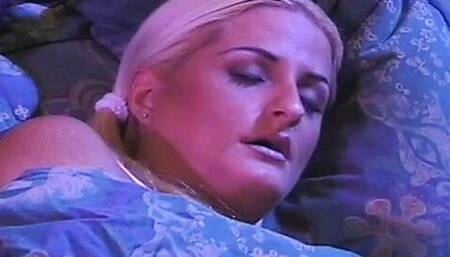 Fantastic sex scene for a busty woman in a hot sex scene