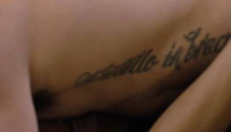 Black shemale butt fucks her stepbrother