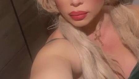 Bending a black metal bar