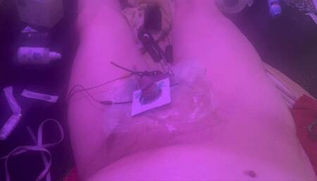 This slave get a nice cbt treatment from the mistress art of work