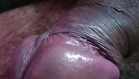 Younger boy  handjob full black cock