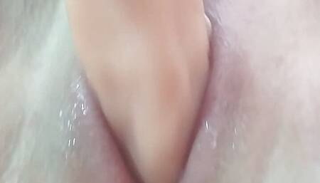 the pussy is all flowing feeling the cock inside