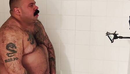 Shower With The Hound