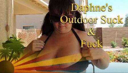 Daphne's Outdoor Suck and Fuck