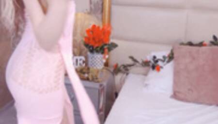 Sweet Horny Lady Rubbing Her Pussy