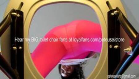 Girl Farts on You From Her Toilet Chair Peteuse Cute Farts