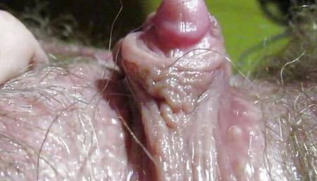 Huge clit orgasm hairy pussy small tits amateur homemade video