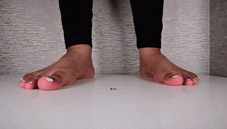 Small girls playful indian feet crush! - MOV