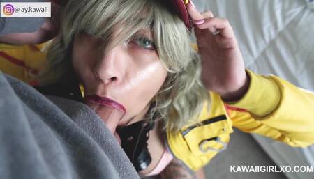 Sexy Mechanic Takes Two Cocks At Once - Cindy Aurum Ffxv Double Penetration Fucking - Kawaii Girl