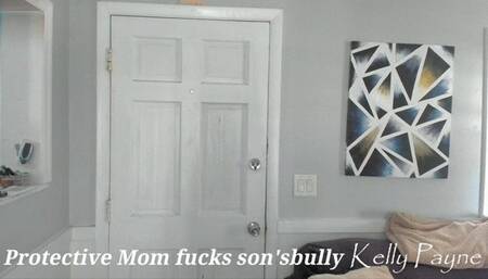 protective step-mom fucks sons bully