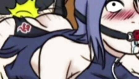 I take off his cheek to put it rich while I cover his mouth