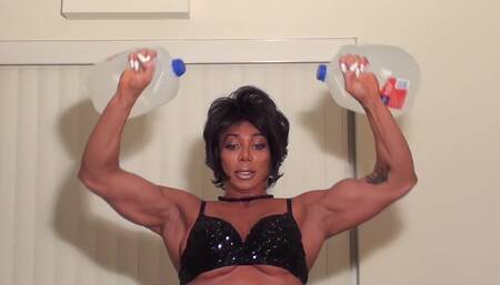 Chest Home Workout With - Denise Masino And Latia Lopez