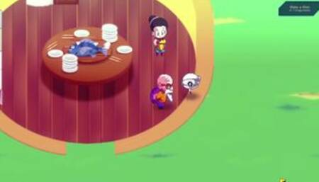 [Gameplay] Kame Paradise 2 - Chi Chi gives Roshi a handjob - Part 5