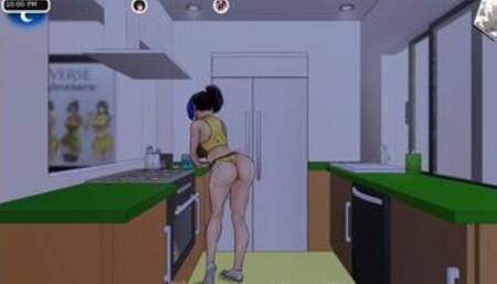 [Gameplay] Confined With Goddesses Cap 20 - Mi Amiga Me Chupa La Polla En La Cocina