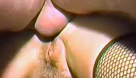 Couple explore anal in a vintage homemade porn