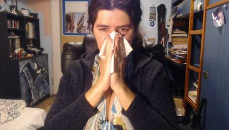 Nose blowing and tears