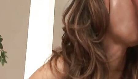 Sexy and hot latina Nathaly Rosa fucks her greedy cock