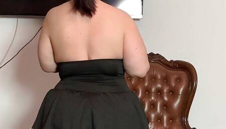 BBW chunky thick body big ass Maid