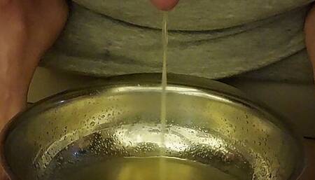 Drink piss foot