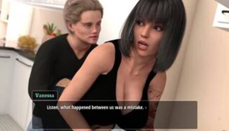 [Gameplay] Girl House - Part 39 Michael Fuck Vanessa When Lola Enter In Kitchen