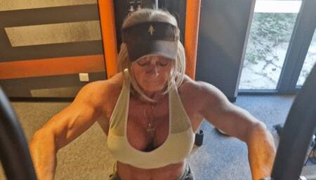 hardcore training in close up