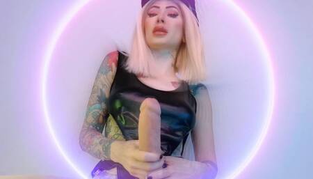 Mesmerizing Strap-on worship- POV