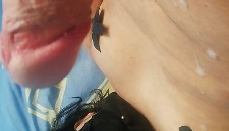 Horny af young boy masturbating