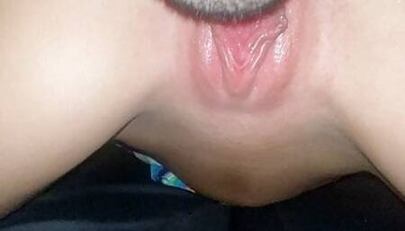 Big Pumped Pussy Lips Licking Delicious