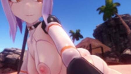 Monster Girl Island Prologue Part 1: Big Robot Girl Titties!