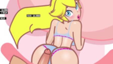 Super Princess Peach Bonus Game (Gamer Girl with Sound)