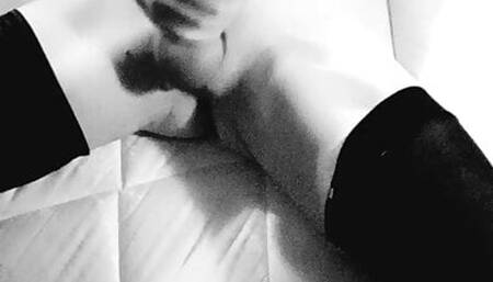 Playing and dirty talk in my lingerie