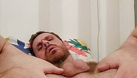 I expelled my lover Thibault's cum from my open ass.