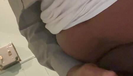 Cumming hard at work and tasting it!