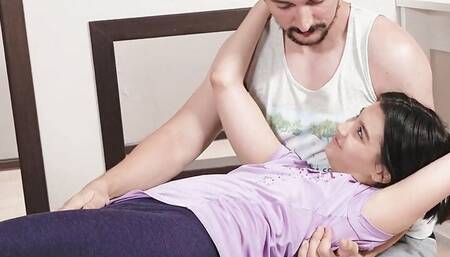 TeenMegaWorld - FuckStudies - Spicy ending of the workout