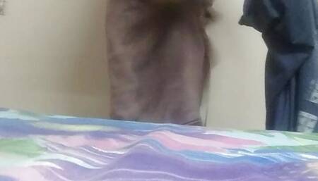 My dick and ass show towel