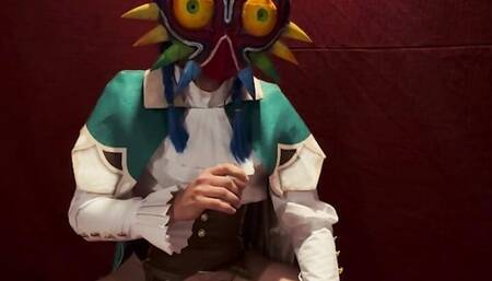 Majora's Mask possesed Venti plays with himself