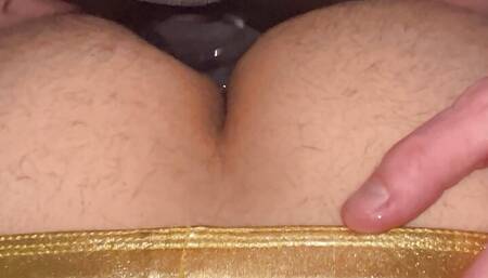 Pegging my master in his ass