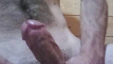 Hairy horny man