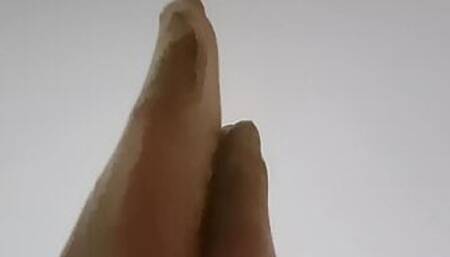 Feet in naylon