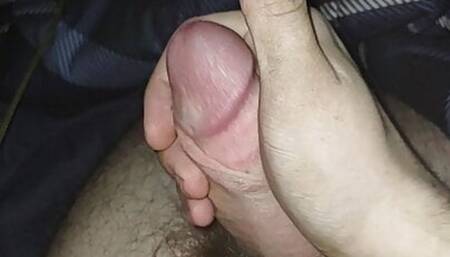 Messy groany cumshot